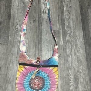 Colorful Tie-Dye Shoulder Bag